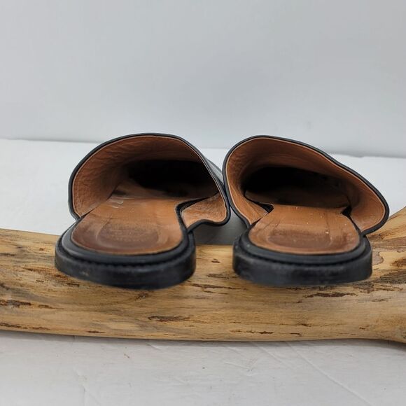 ATP atelier All Tomorrow's Parties plack leather mules - Picture 4 of 9